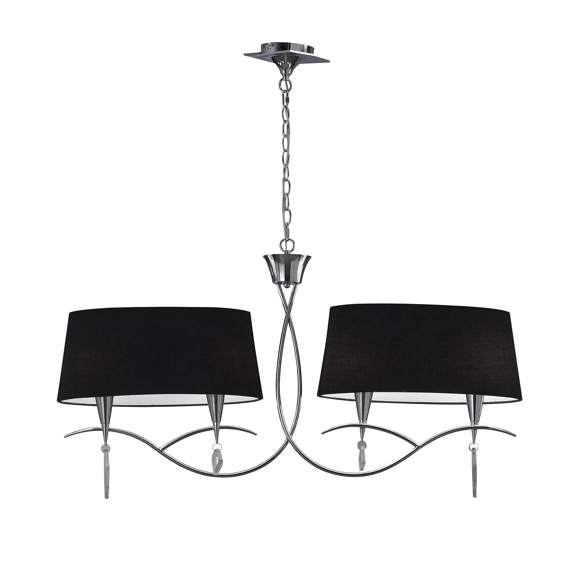 M1642/BS  Mara Pendant 4 Light